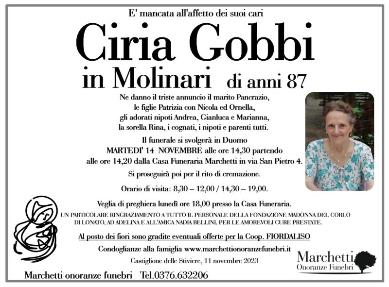 necrologio castiglione delle stiviere