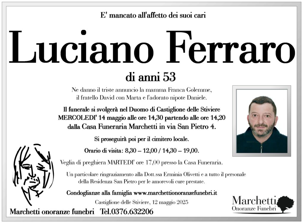 DEFUNTI CASTIGLIONE DELLE STIVIERE