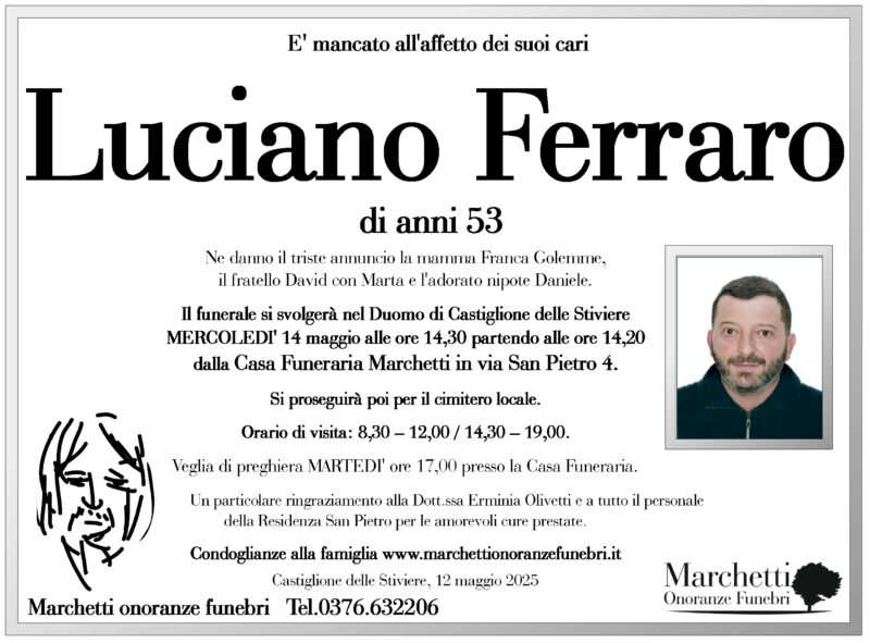 DEFUNTI CASTIGLIONE DELLE STIVIERE