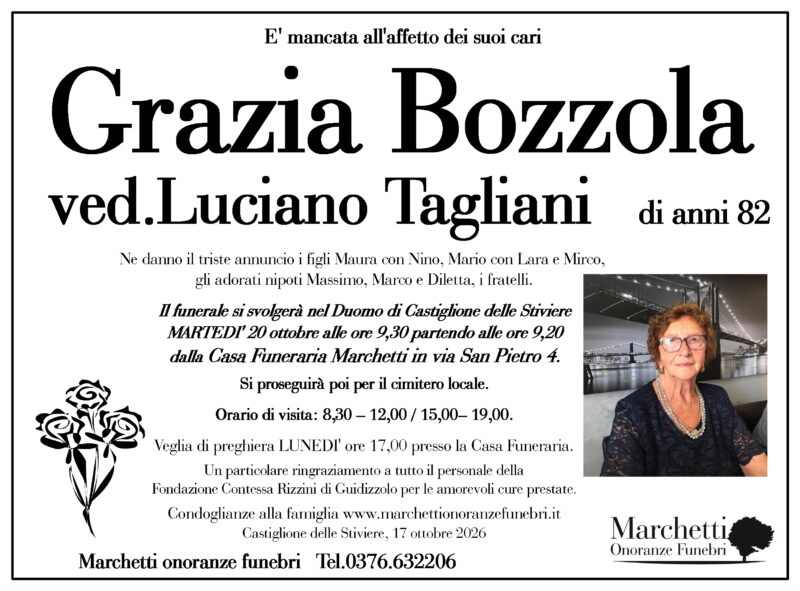 castiglione delle Stiviere casa funeraria